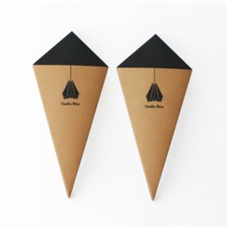 Brownfolds Light Blue Paper Origami Lamp Shade Vanilla Bliss Dual Pack - thumbnail 4
