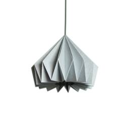 Brownfolds Light Blue Paper Origami Lamp Shade Vanilla Bliss Dual Pack - thumbnail 1