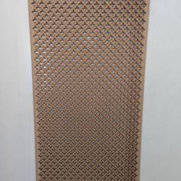Laserkris Radiator Cabinet Wall Decorative Screening-Fleur-De-Lis-Grille - Perforated 3mm Thick Mdf Mdf Panel - Different Sizes Fdl Pattern - thumbnail 3