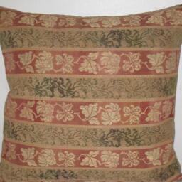 "Victoria Pattern Decorative Pillow Cover-24""x24" - thumbnail 2