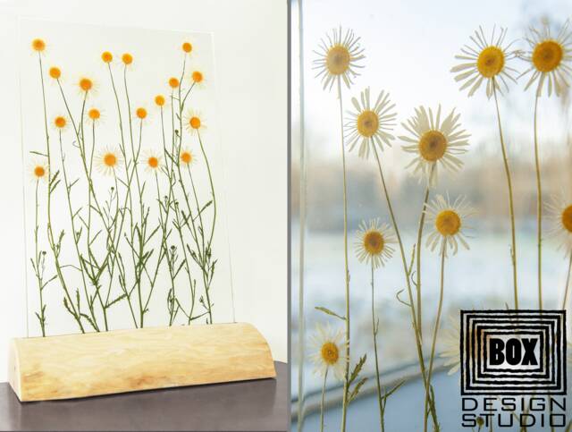Wedding Gifts For Couple Lamp Modern Daisies Led Epoxy Resin Lamps Tables Flower Art Home Decor Design Rustic Scandinavian Bedside - image 1