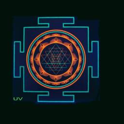 Sri Yantra String Art Sacred Geometry Meditation Wall Art Home Decor D??cor Mandala Zen 3D New Age Spiritual Gift, Yoga - thumbnail 2