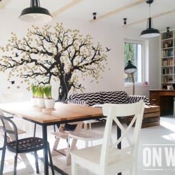 Large Family Tree Wall Decal, Nursery Decals, Mural, Vinyl Wall Sticker - Mm033 - thumbnail 3