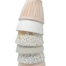 Empire Lampshade - Wiggle Linen Natural Trim Colours Clip On, Lamp Or Pendant Light - thumbnail 4