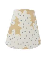 Empire Lampshade - Wiggle Linen Natural Trim Colours Clip On, Lamp Or Pendant Light - thumbnail 1