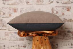 Color Block Corduroy Pillow Cover Mid-Century Modern Lumbar Cushion - thumbnail 1