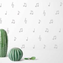 Music Notes Wall Decals, Wall Decal, Nursery Vinyl Music Stickers, Window Kids Room Decals, Gift - thumbnail 3