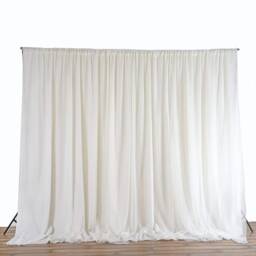 Curtains, Polyester, Semi Sheer 74 Colors