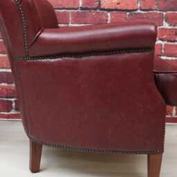 Lounge Accent Chair in Red Stock Fast Delivery - Kar2069 - thumbnail 3