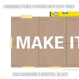 Gym Wall Art, Make It Happen, Quotes, Decor, Gym, Stickers, 3D, 3D Hangings, Signs, Gift - Skumiha - thumbnail 3