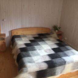 Black White Wool Blanket Queen??, ??Outdoor Berber Bulky??, ??Scandinavian Decorative Plaid?? - thumbnail 4
