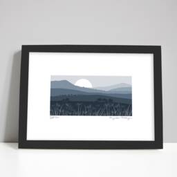 Mwynder Maldwyn Print, Montgomery Welsh Powys, Bannau Brycheiniog, Gifts, Art, Wales Travel - thumbnail 3