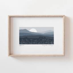 Mwynder Maldwyn Print, Montgomery Welsh Powys, Bannau Brycheiniog, Gifts, Art, Wales Travel - thumbnail 2