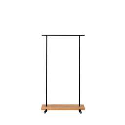Small Clothes Rack On Wheels Made Of Massiv Wood - thumbnail 3