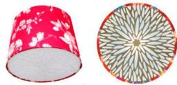 Floral Drum Lampshade Diffuser - Variety Of Sizes - thumbnail 2