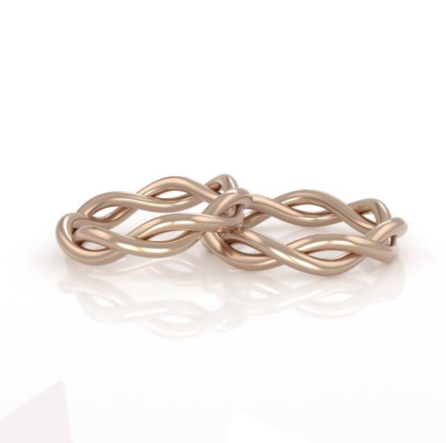 Torus Band Ring 3D Model Jewelry Cad File - Stl - image 1