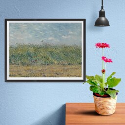 Vincent Van Gogh Art Reproduction Posters - Poster Printing Wall Print For Home Office Decor Wheatfield With Partridge - thumbnail 3