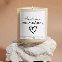 Thank You Gift. Candle Gift Set. Friend Gifts. Gifts For Her Thank - thumbnail 3