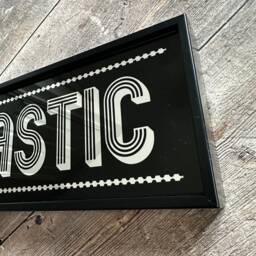 Fanfukingtastic Framed Metal Print Retro Gallery Wall Art - thumbnail 3