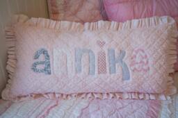 Ollie & Annie Collection - Name Pillow PDF Pattern Instructions Letters - thumbnail 1