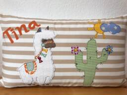 Children Pillow With Name Cuddly 30x50cm
