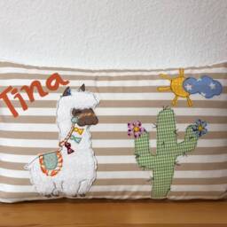 Children Pillow With Name Cuddly 30x50cm - thumbnail 3