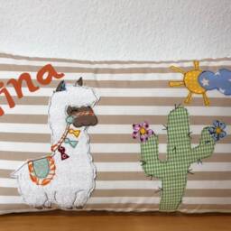 Children Pillow With Name Cuddly 30x50cm - thumbnail 4