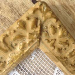 Golden Picture Frame With Sweet Lace - thumbnail 2