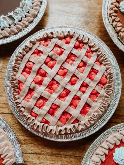 Customizable 8Inch Fake Pies - Cherry, Blueberry, Strawberry, Blackberry & Berry American Flag - image 1