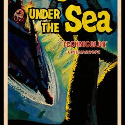 Wood Print 20, 000 Leagues Under The Sea Poster, Fanart Cinema Movie Posters On For Lovers, Extra Large Wall Art Prints - thumbnail 2