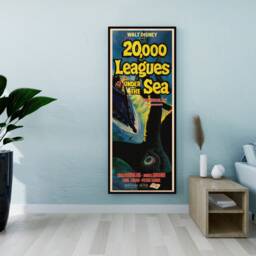 Wood Print 20, 000 Leagues Under The Sea Poster, Fanart Cinema Movie Posters On For Lovers, Extra Large Wall Art Prints - thumbnail 3