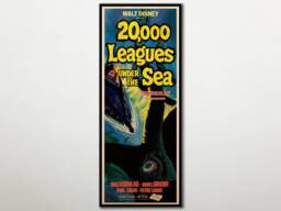 Wood Print 20, 000 Leagues Under The Sea Poster, Fanart Cinema Movie Posters On For Lovers, Extra Large Wall Art Prints - thumbnail 1