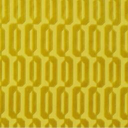 Yellow Pillow Cover, Yellow Velvet Cover, Modern Cut Cover, Velvet Geometric , Designer Cover - thumbnail 3