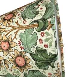 William Morris Candle Clip Lampshade With Orchid Buttercup Cream Fabric, Chandelier Lampshades, On - thumbnail 3