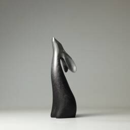 Wooden Rabbit Sculpture - 19 - thumbnail 3