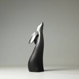 Wooden Rabbit Sculpture - 19 - thumbnail 2