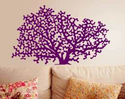 Reef Tropical Ocean Coral Vinyl Wall Decal Home Decoration Stickers - thumbnail 1