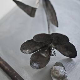 Metal Flower Sculpture, Tulip By The Steel Style Things, 6Th Iron Anniversary - thumbnail 3