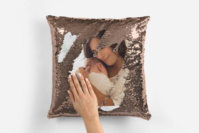 Personalised Mother's Day Gift, Picture Cushion, Nanny New Mum Reversible Cushion Gift For Mum, Birthday - image 1
