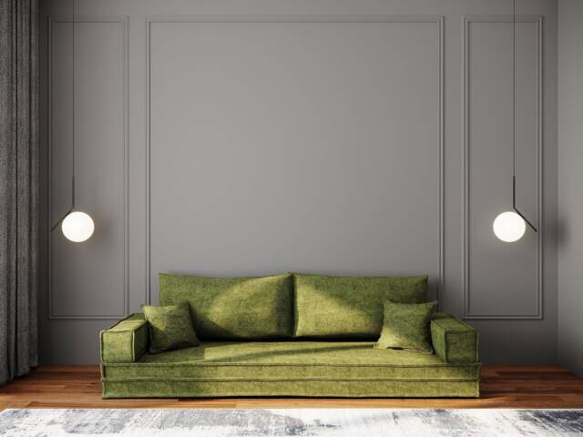 Handmade Floor Seating Sofa - Arabic Majlis, Oriental Home Decor - image 1