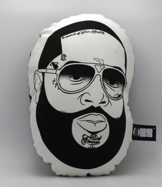 Rick Ross Hip Hop Throw Pillow Illow Large Decorative Rapper Cushion Dorm Couch Decor Hustlin - image 1