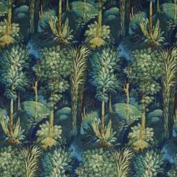 Forbidden Forest Velvet Cushion Handmade Botanical Scatter Cushion - thumbnail 3