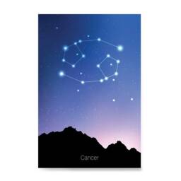 Zodiac Signs, Horoscope Constellations Posters - Poster Printing Wall Art Print For Home Office Decor Cancer - thumbnail 1
