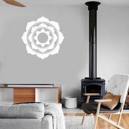 Wall Vinyl Decal Mandala Pattern Symbol Of Universe Cosmos Indian Religious Spiritual Modern Home Decor - #1255Da - thumbnail 3
