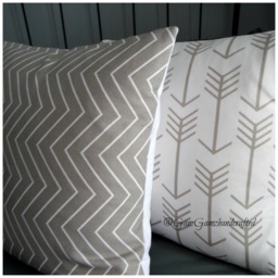 Arrow.valentines.neutrals.toss Pillows.throw Pillows.farmhouse Style.tribal.taupe.white.slipcovers.pillow Covers.home Decor - thumbnail 1