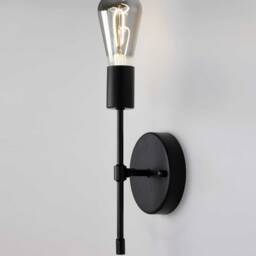Brass Torch Wall Sconce - Single Lamp Fixture Vanity Lighting Bathroom Kitchen Restaurant Led Or Antique - thumbnail 3