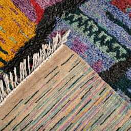 Moroccan Rug, Authentic Berber Vintage Boujaad 6x9 Rug - thumbnail 4