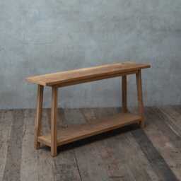 Reclaimed Teak Wood Console Table Entryway & Hallway Furniture - thumbnail 3