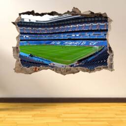 Real Madrid Bernabeu Football Stadium Wall Decal Sticker Mural Print Art Kids Bedroom Home Office Decor Aj1 - thumbnail 2