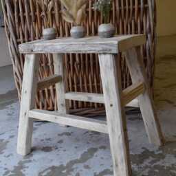 Wooden Stool - thumbnail 3